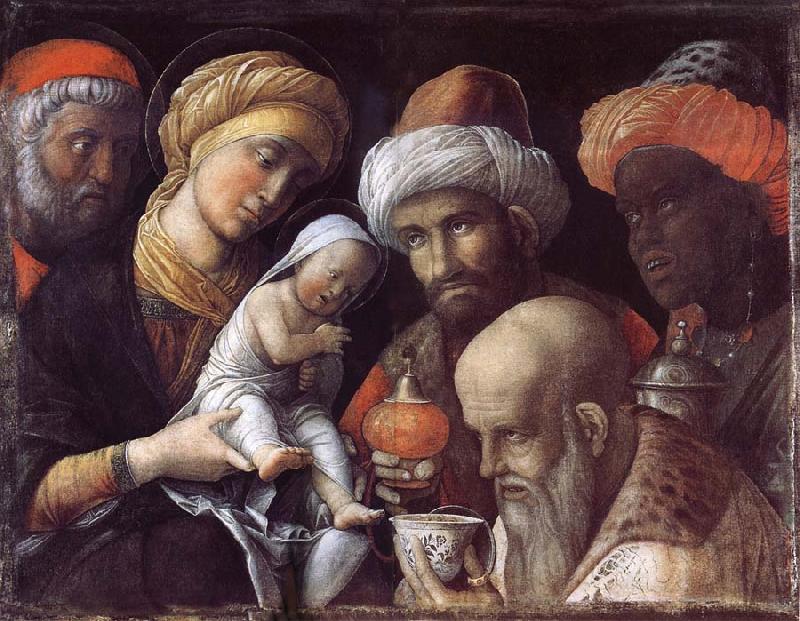 Andrea Mantegna The adoration of the Konige oil painting image